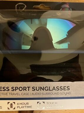 New brookstone Bluetooth sunglasses